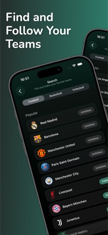 Find and follow your teams